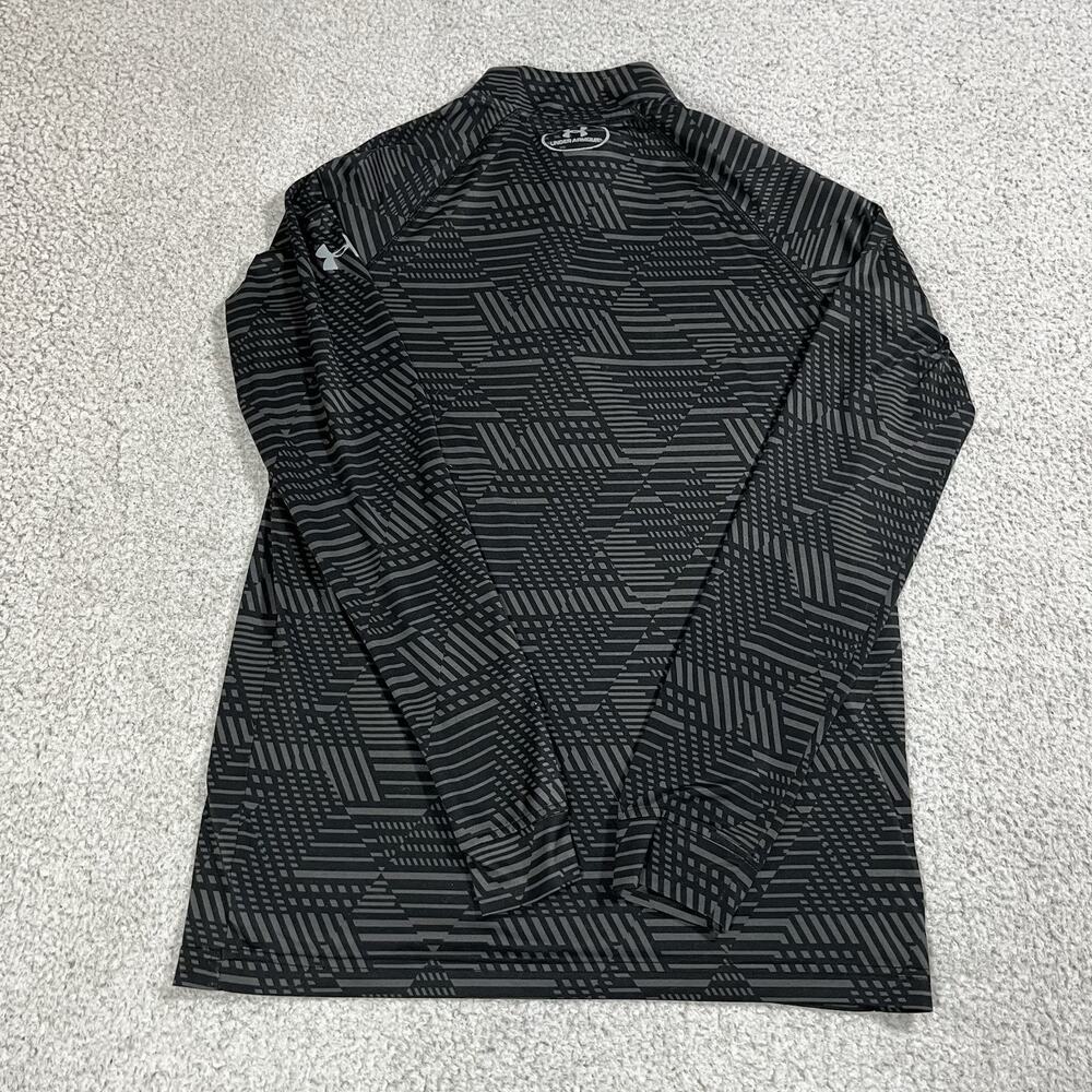 Iowa Hawkeyes 1/4 Zip Pullover Mens Small Gray Under Armour Jacket Lightweight - Picture 3 of 10